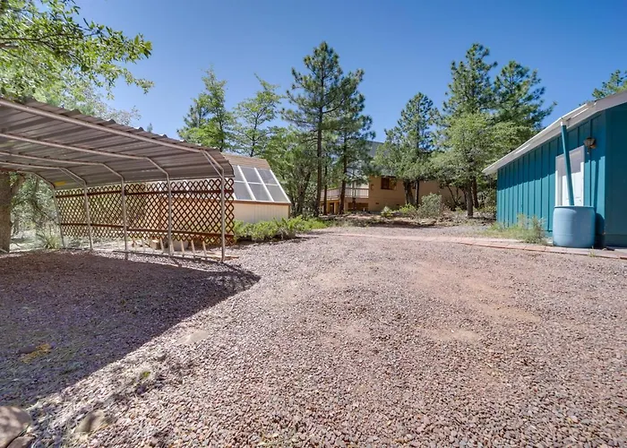 Wraparound Deck: 'breezy Pinez Cabin' In Pine! Holiday home *